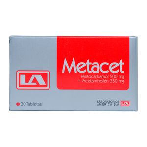 METACET TABLETAS 350 MG