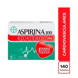 ASPIRINA TABLETAS 100 MG