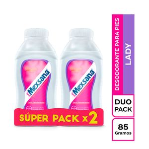 TALCO MEXSANA LADY P. ESPECIAL FRASCO 2X85 G