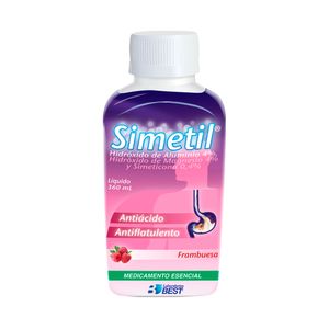 SIMETIL BEST SUSPENSION FRAMBUESA FRASCO 360 ML