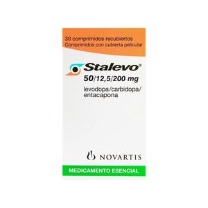 STALEVO (RG) COMPRIMIDOS 50/12.5/200 MG