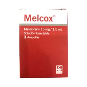MELCOX SOLUCION INYECTABLE 15 MG/1.5 ML