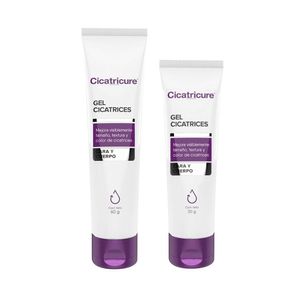 KIT CICATRICURE GEL CICATRICES CAJA 60G+30G