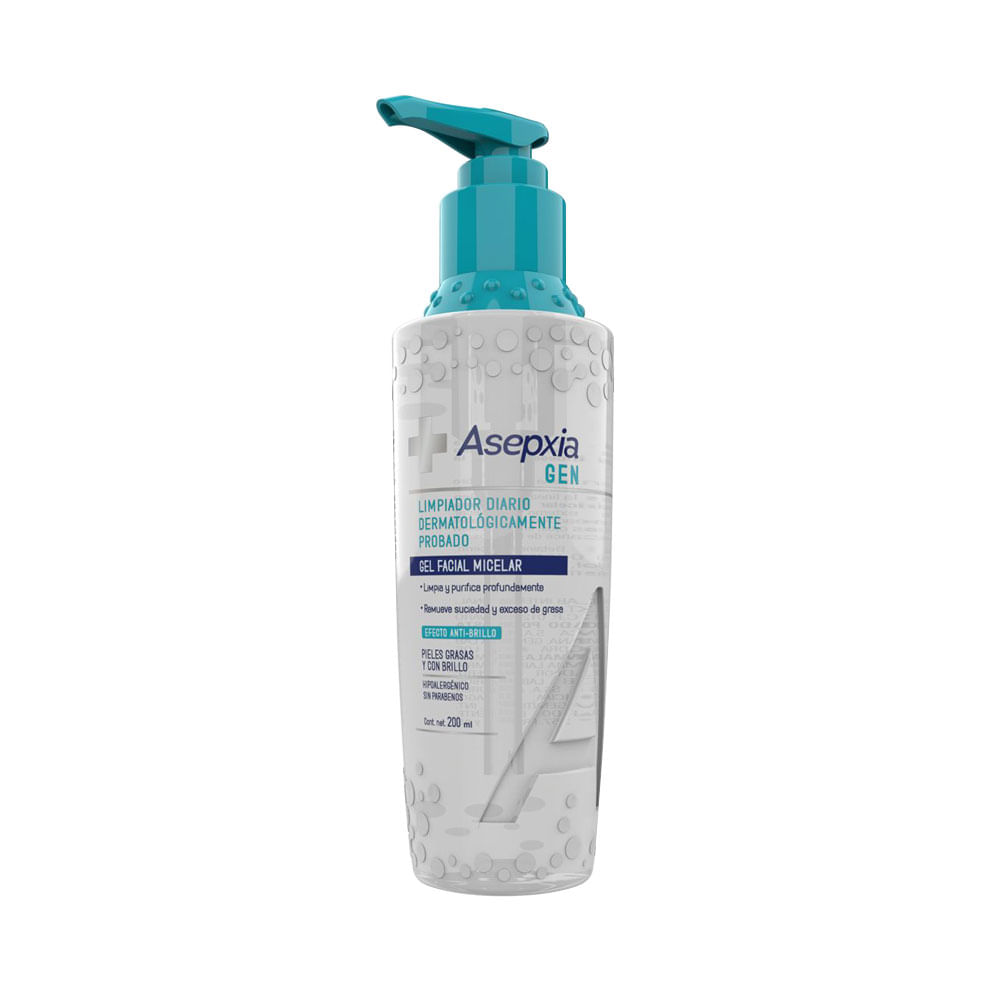 ASEPXIA GEN GEL MICELAR FRASCO 200 ML