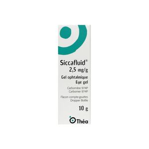 SICCAFLUID GEL 0.25% CAJA 10 G
