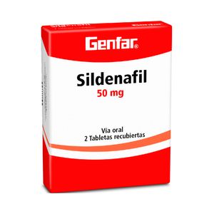 SILDENAFIL GENFAR TABLETAS 50 MG