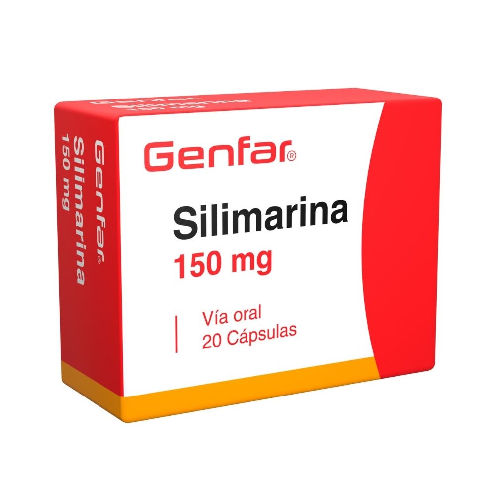 SILIMARINA GENFAR CAPSULAS 150 MG
