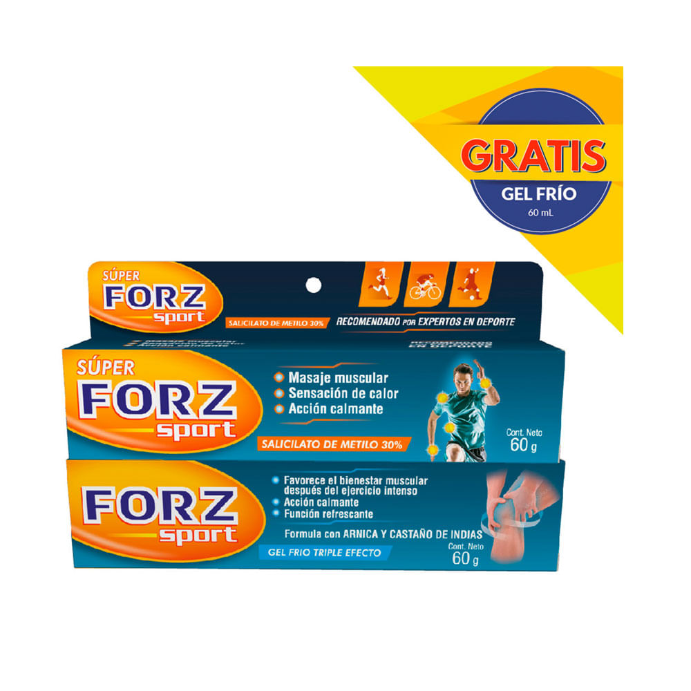 Crema Super Forz Sport x 60 gr - Articulos deportivos