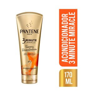 ACONDICIONADOR PANTENE 3MINUTE FUERZA RECON. TUBO 170 ML