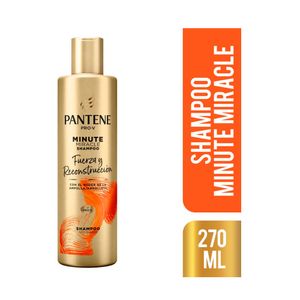 SHAMPOO PANTENE 3 MIN. FUERZA/RECONSTR FRASCO 270ML