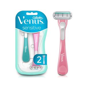 MAQUINA DE AFEITAR VENUS DESECHABLE SENSITIVE BOLSA X 2 UNDS