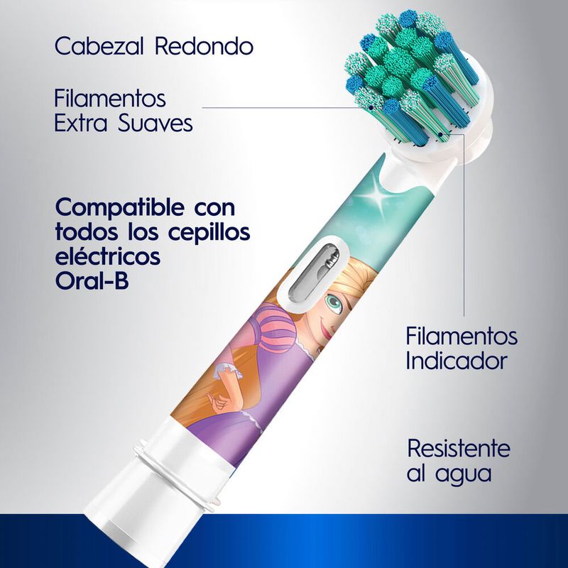 CABEZALES REPUESTO CEPILLO ELECTRICO ORAL B 2 unds