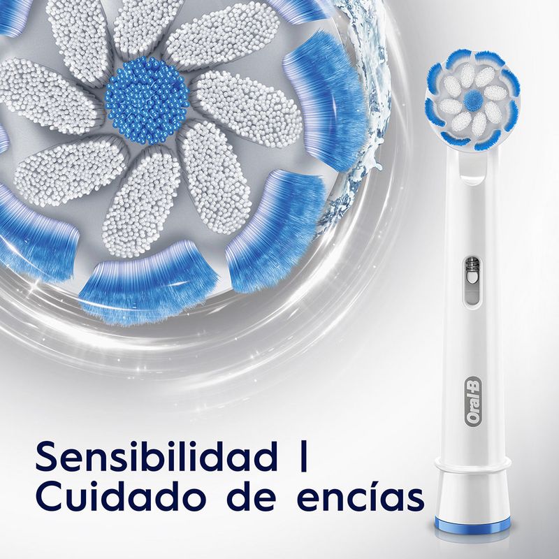 REPUESTO SENSI CEPILLO ELECTRICO ORAL B ESTUCHE X 2 UNDS - Farmacia Pa -  Medicamentos y cuidado personal