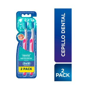 CEPILLO ORAL-B ADVANTAGE 3D WHITE 2X1