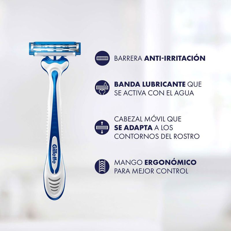 Gillette Fusion5 Maquinilla Afeitar Hombre 1 Mango + 2 Recambios  Online