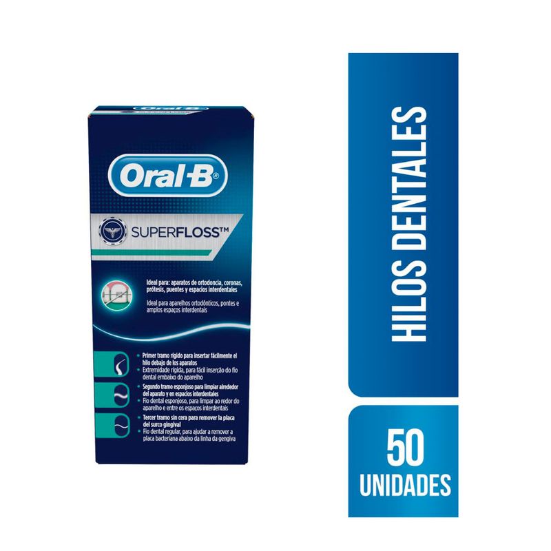 Oral-b Seda Dental Superfloss 50 mts
