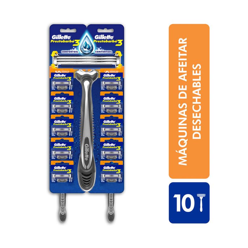 maquina de afeitar gillette 3 regular hombre