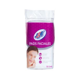 PADS FACIALES DE ALGODON BOLSA X 50 UNDS