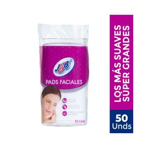 PADS FACIALES DE ALGODON BOLSA X 50 UNDS