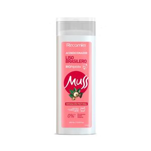 ACONDICIONADOR MUSS LISO BRASILERO FRASCO 400 ML