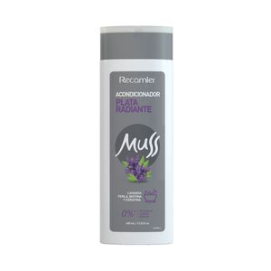 ACONDICIONADOR MUSS PLATA RADIANTE FRASCO 400 ML