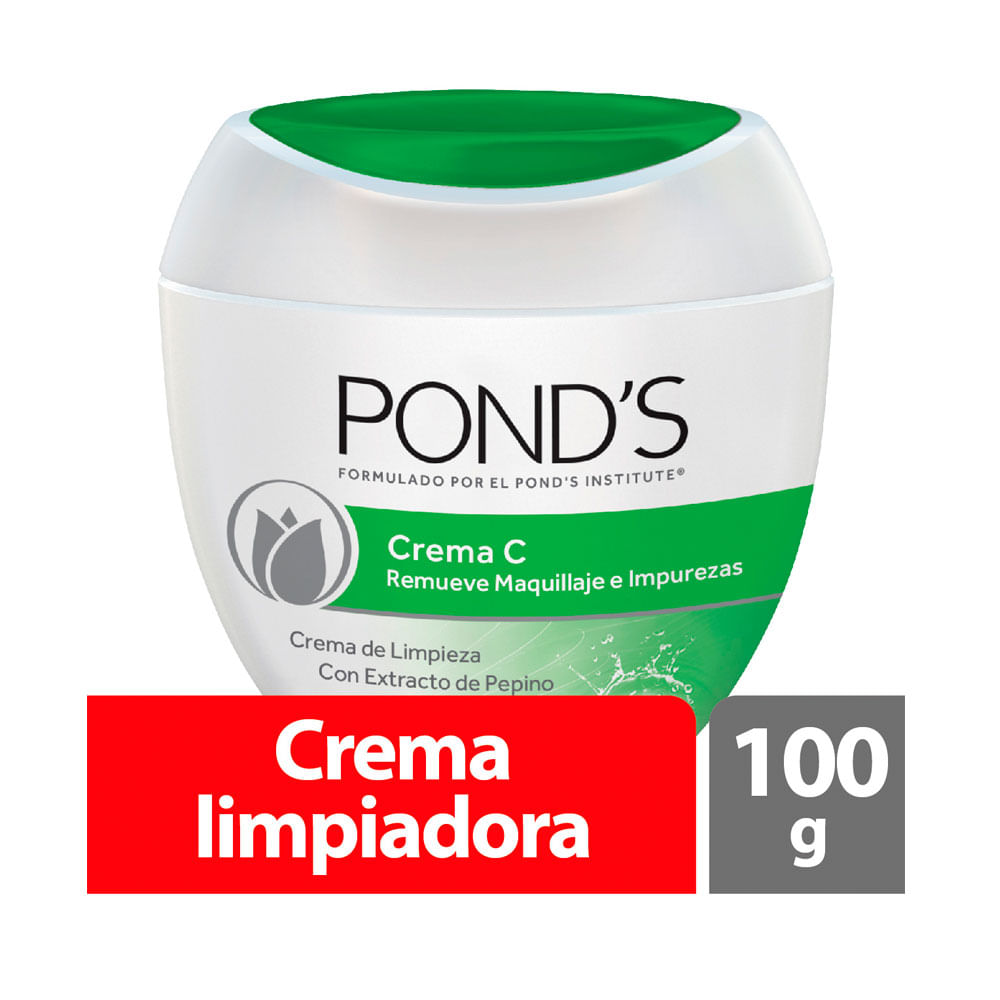 CREMA PONDS C FACIAL EXTRACTO PEPINO POTE 100 G