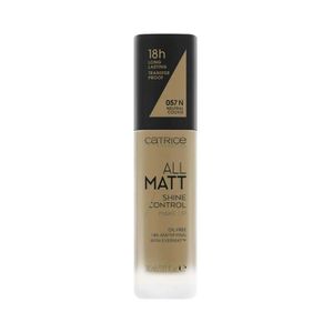 BASE LIQUIDA CATRICE ALL MATT SHINE TN 057 FRASCO 30 ML