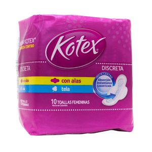 TOALLAS KOTEX ULTRA FINA TELA INSTACEN
