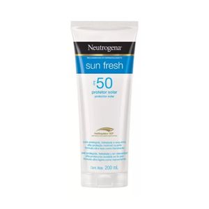 NEUTROGENA SUN FRESH PROTECTOR SOLAR SPF 50 TUBO 200 ML