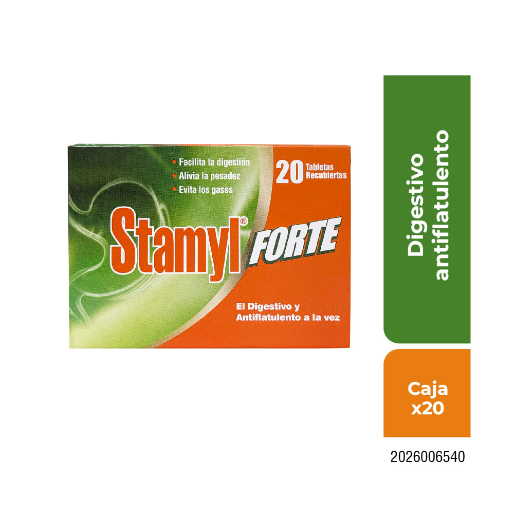 STAMYL FORTE TABLETAS - Farmacia Pasteur - Farmacias Pasteur