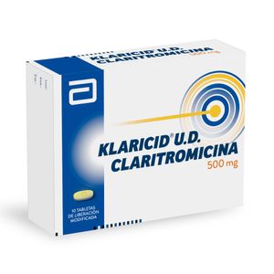 KLARICID U.D. TABLETAS 500 MG