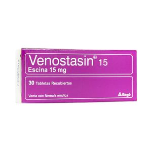 VENOSTASIN TABLETAS 15 MG