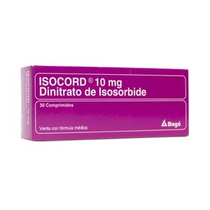ISOCORD COMPRIMIDOS 10 MG