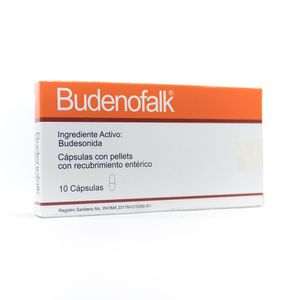 BUDENOFALK (RG) CAPSULAS 3 MG CAJA X 10 UNDS
