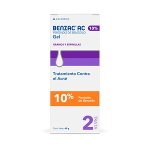 BENZAC-AC GEL 10 % CAJA 60 G
