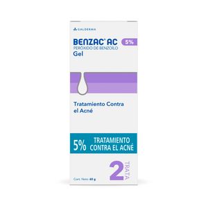 BENZAC-AC GEL 5% CAJA 60 G
