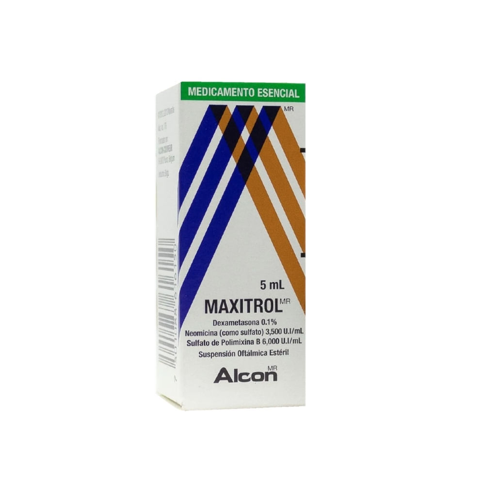 Maxitrol Gotas Oftalmicas Caja 5 Ml Farmacia Pasteur Medicamentos Y Cuidado Personal 1874