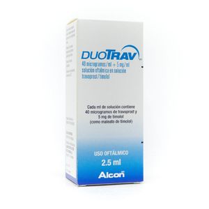 DUOTRAV GOTAS OFTALMICAS FRASCO 2.5 ML