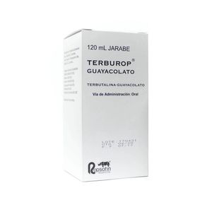 TERBUROP GUAYACOLATO JARABE FRASCO 120 ML