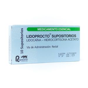 LIDOPROCTO SUPOSITORIOS