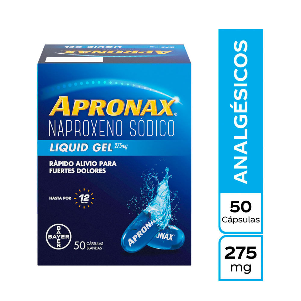 Apronax Liquido Gel Capsulas 275 Mg Farmacia Pasteur Medicamentos Y Cuidado Personal 9890