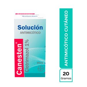 CANESTEN+++ SOLUCION 1 % CAJA 20 ML