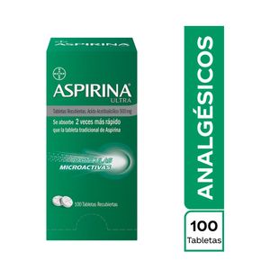 ASPIRINA ULTRA TABLETAS 500 MG