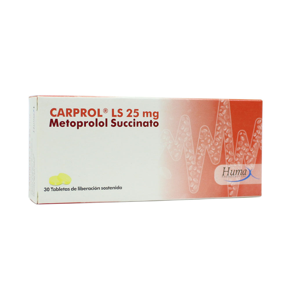 Carprol Ls Tabletas 25 Mg Caja X 30 Unds Farmacia Pasteur Medicamentos Y Cuidado Personal