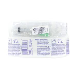 JERINGA 21 X1 1/2 3ML 21X 1 BOLSA 3 ML