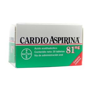 CARDIOASPIRINA TABLETAS 81 MG