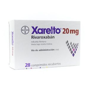 XARELTO (RG) COMPRIMIDOS 20 MG