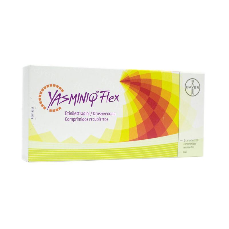 YASMINIQ FLEX TABLETAS 3MG/0.02MG Farmacia Pasteur Medicamentos y