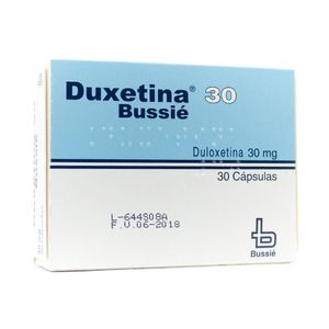 DUXETINA (RG) CAPSULAS 30 MG
