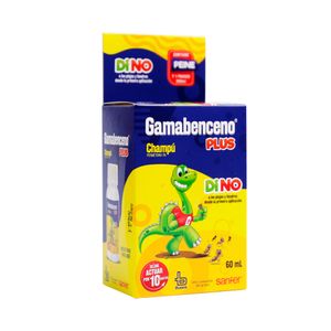 SHAMPOO GAMABENCENO PLUS CAJA 60 ML